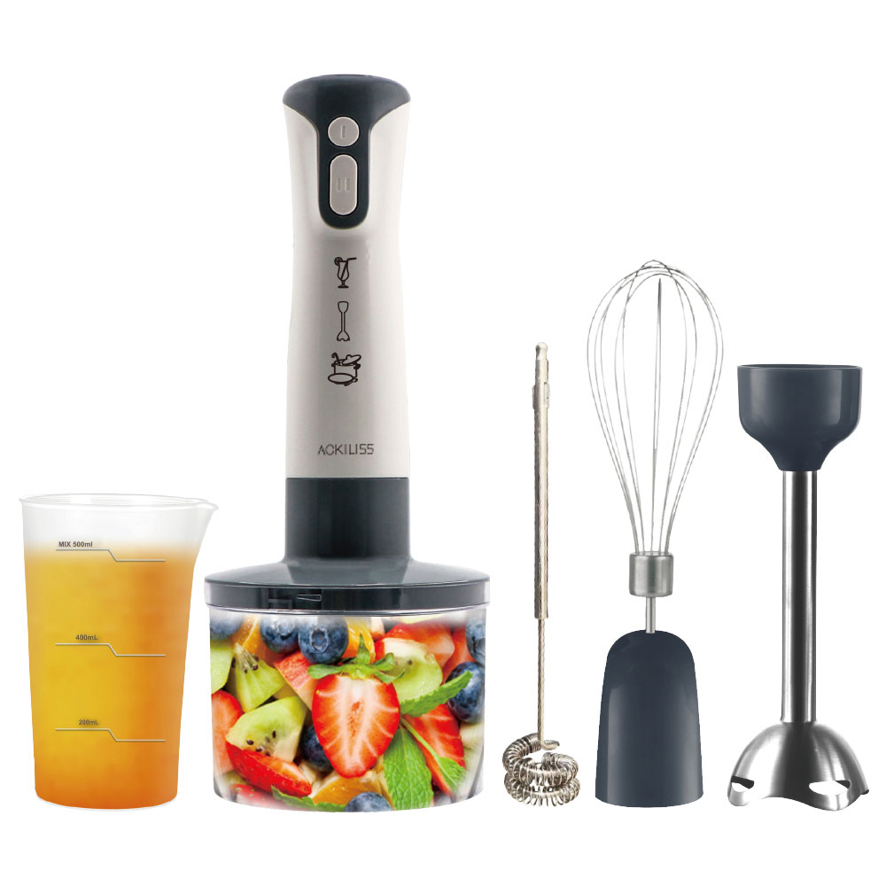 Immersion Hand Blender Set - Set Blender Tangan Elektrik Multi Aksesoris