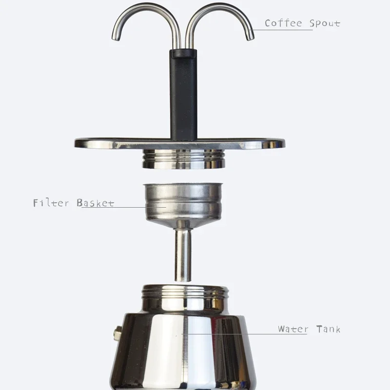 Mini Moka Pot tabung ganda 200 - Small Appliances ulasan dan harga