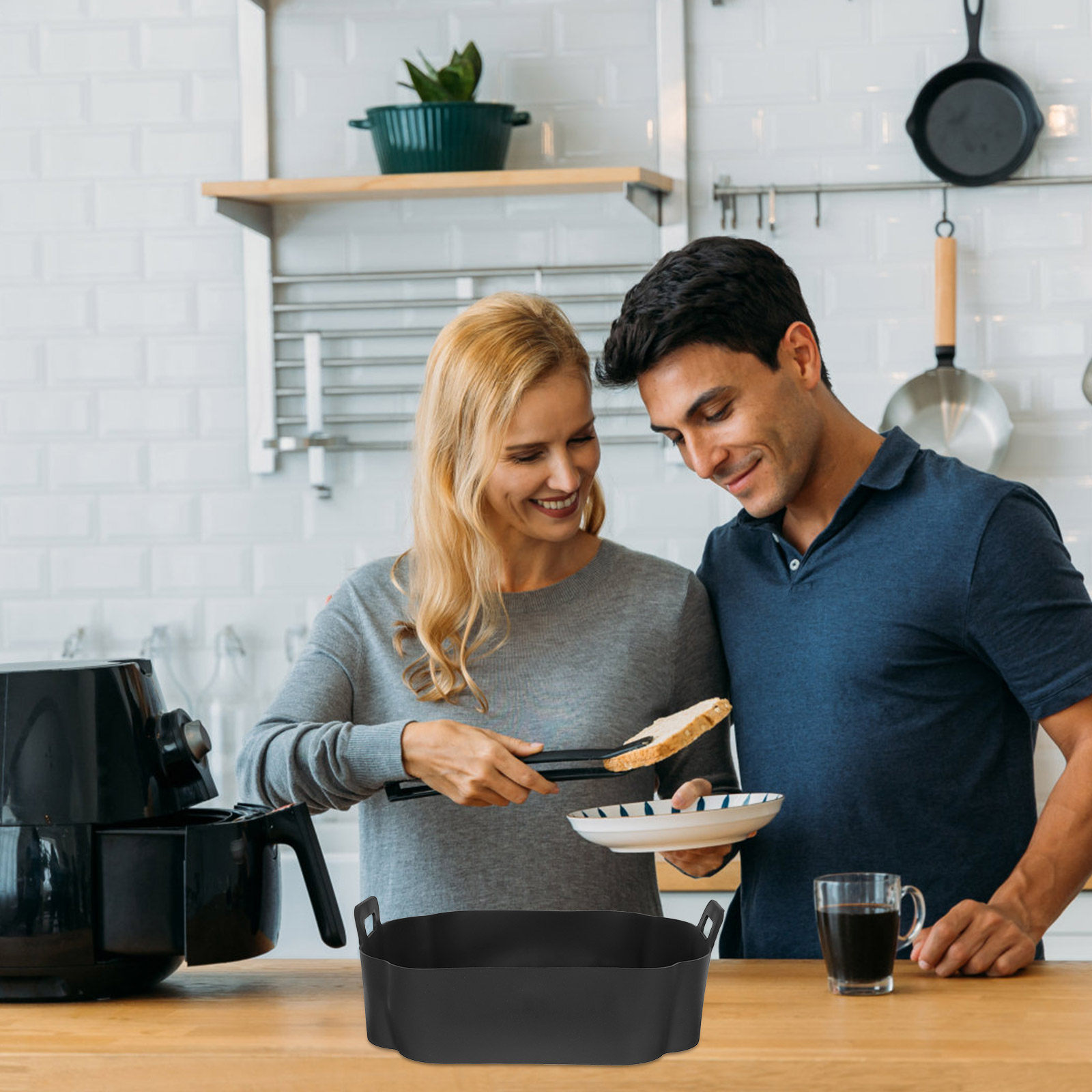 Lapisan Silikon untuk Penggore - Air Fryer Silicone Pot Liner ulasan dan harga