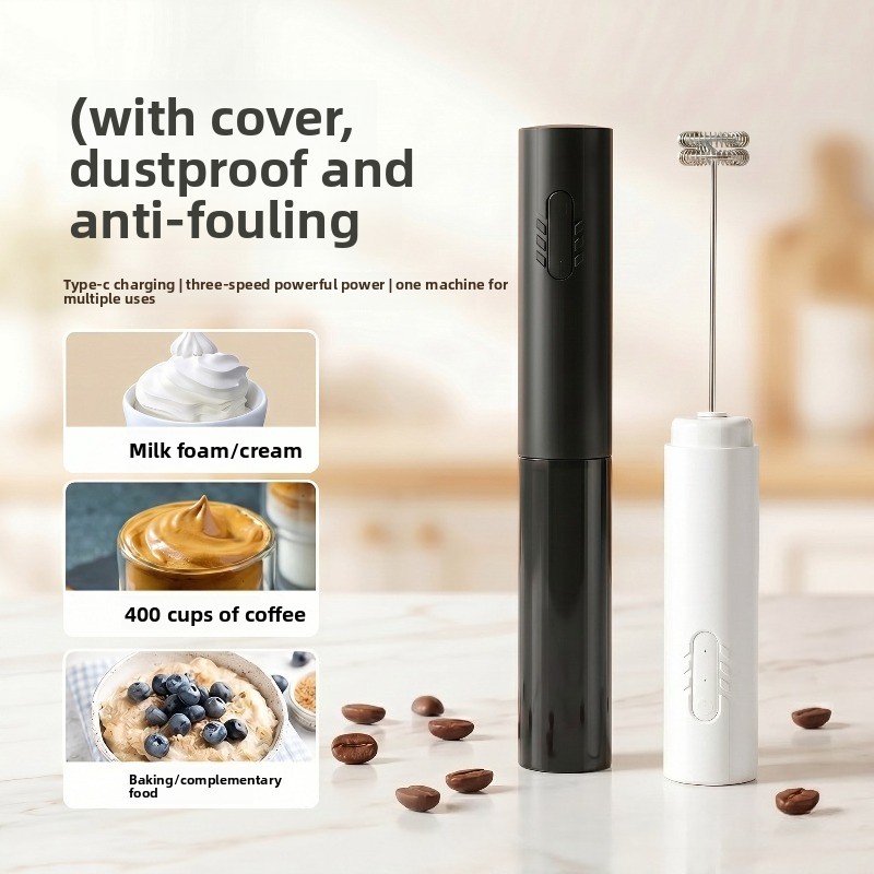 Pengaduk Susu Elektrik Genggam - Electric Milk Frother Handheld ulasan dan harga