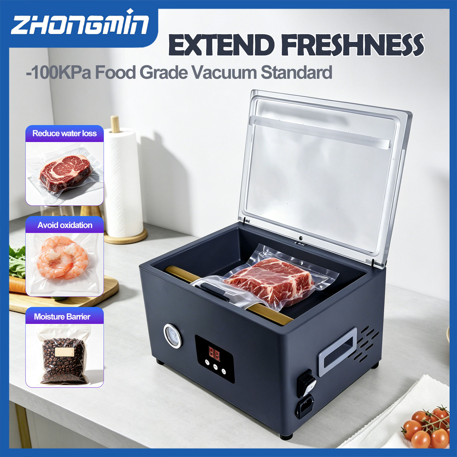 Mesin Penyegel Vakum Makanan Z - Food Vacuum Sealer Machine ulasan dan harga