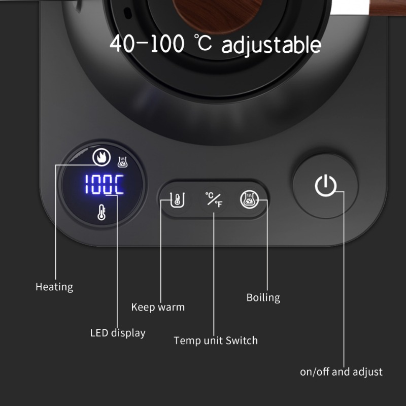Ketel Listrik Cerdas 1200 Watt - Electric Kettle Temperature Control ulasan dan harga