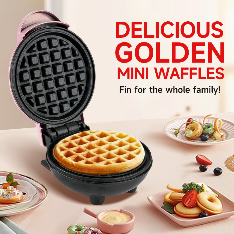 Pembuat Waffle Mini Elektrik P - Mini Waffle Maker Machine ulasan dan harga