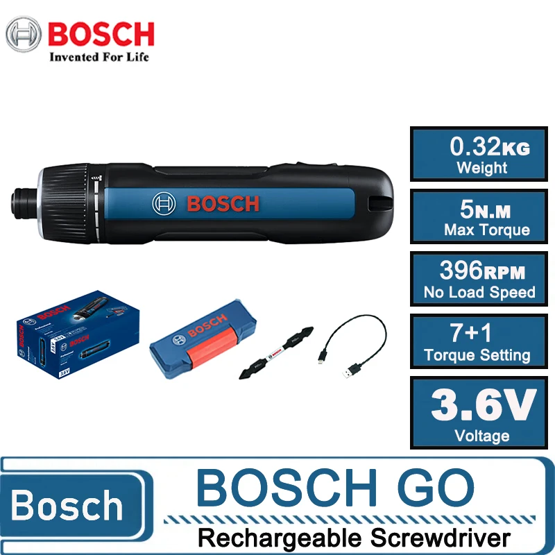 Obeng Listrik Tanpa Kabel Bosc - Home Appliances ulasan dan harga