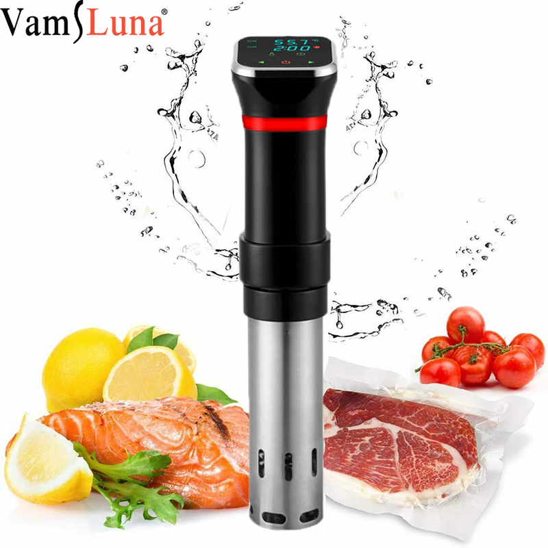 Portable 1100W Vakum Makanan S - Digital Sous Vide Precision Cooker ulasan dan harga