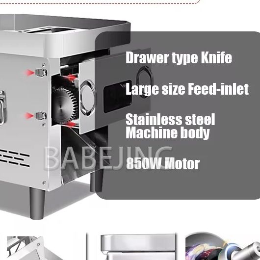 Pemotong Daging Multifungsi St - Automatic Meat Slicer Home ulasan dan harga