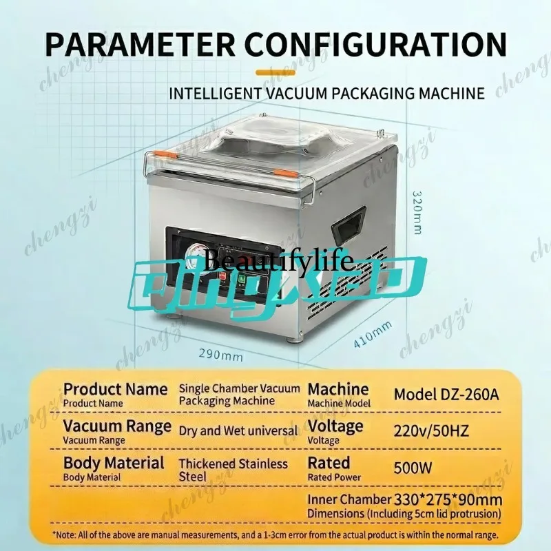 Mesin Pengemas Vakum Otomatis  - Food Vacuum Sealer Machine ulasan dan harga